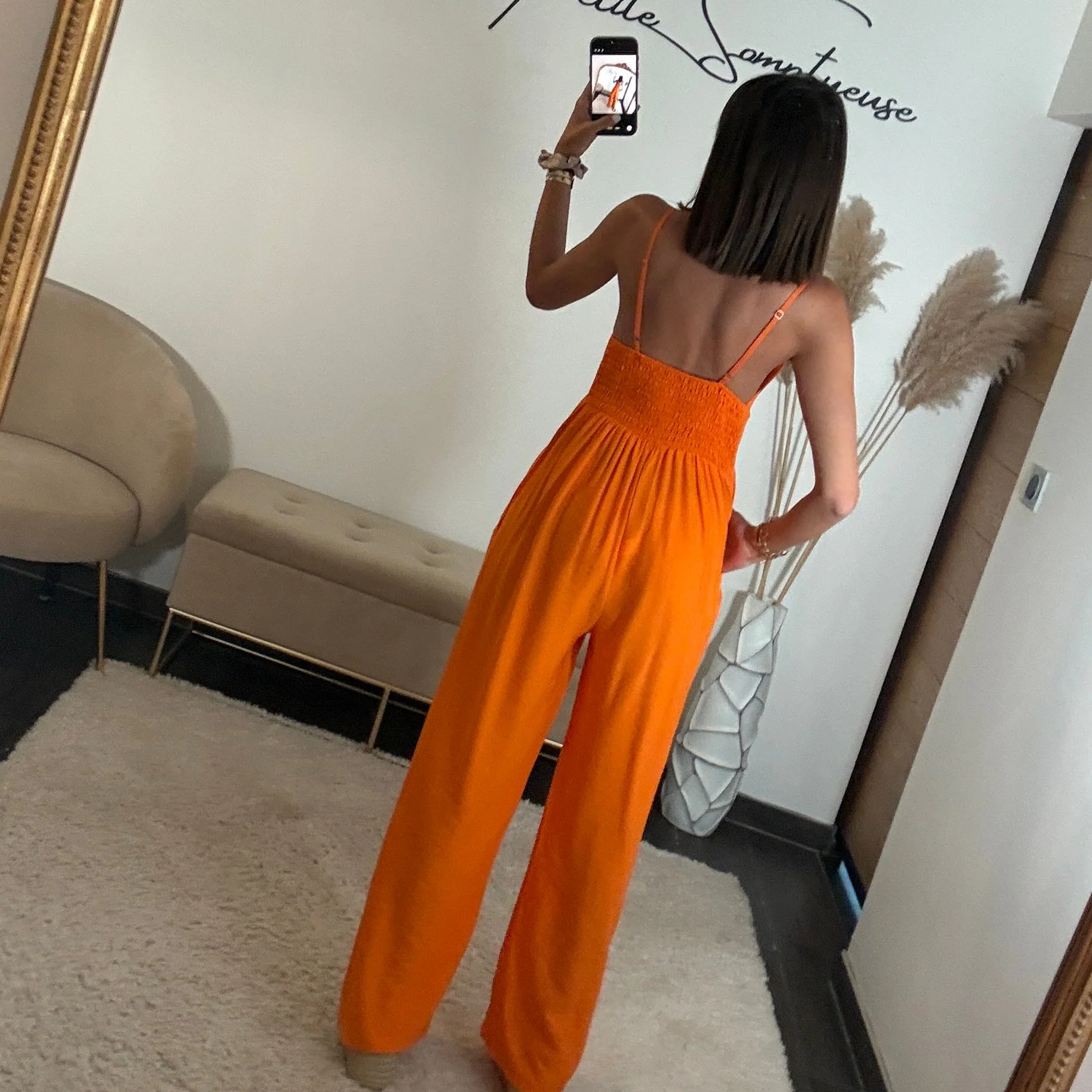 COMBINAISON ORANGE SOLEIL - Image 4