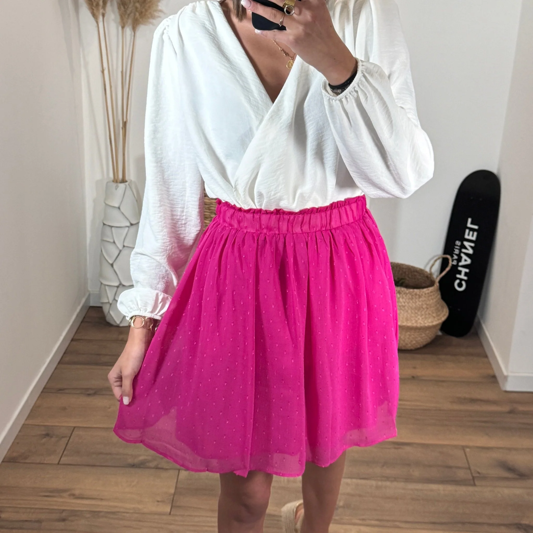 JUPE FUCHSIA ALMA