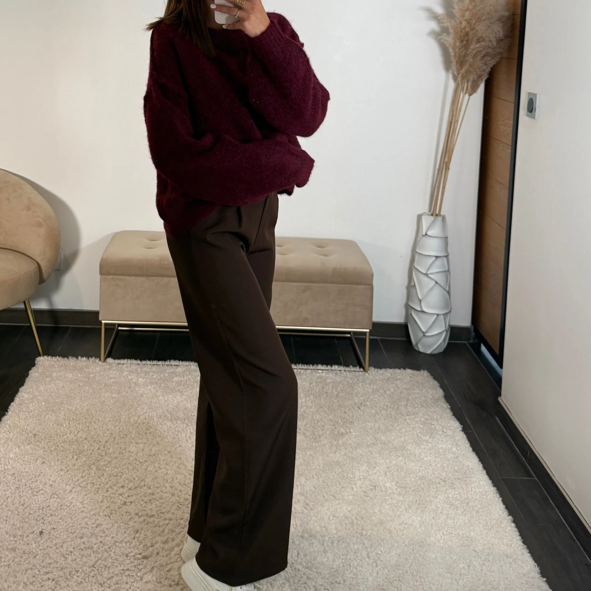 PANTALON MARRON JEAN - Image 2