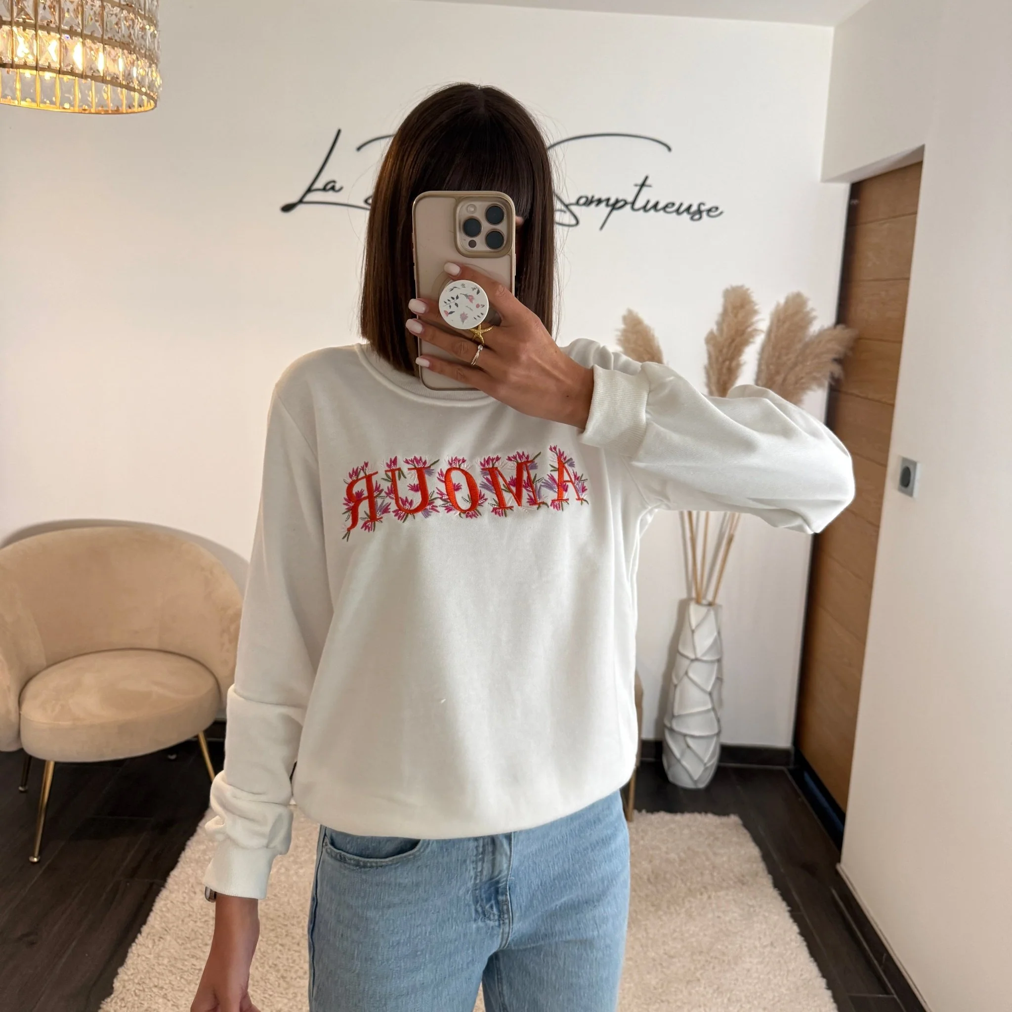 PULL BLANC AMOUR - Image 2