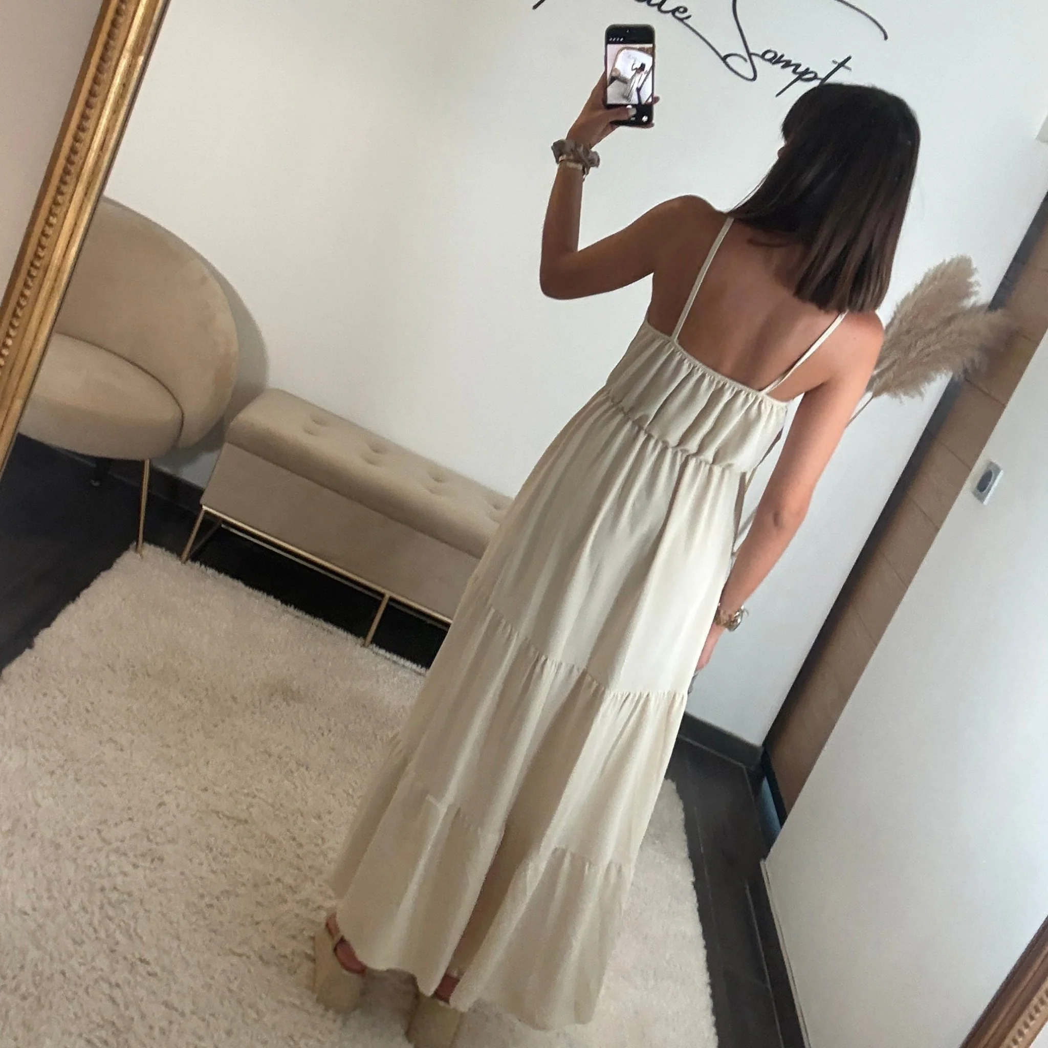 ROBE BEIGE AGATHA - Image 3