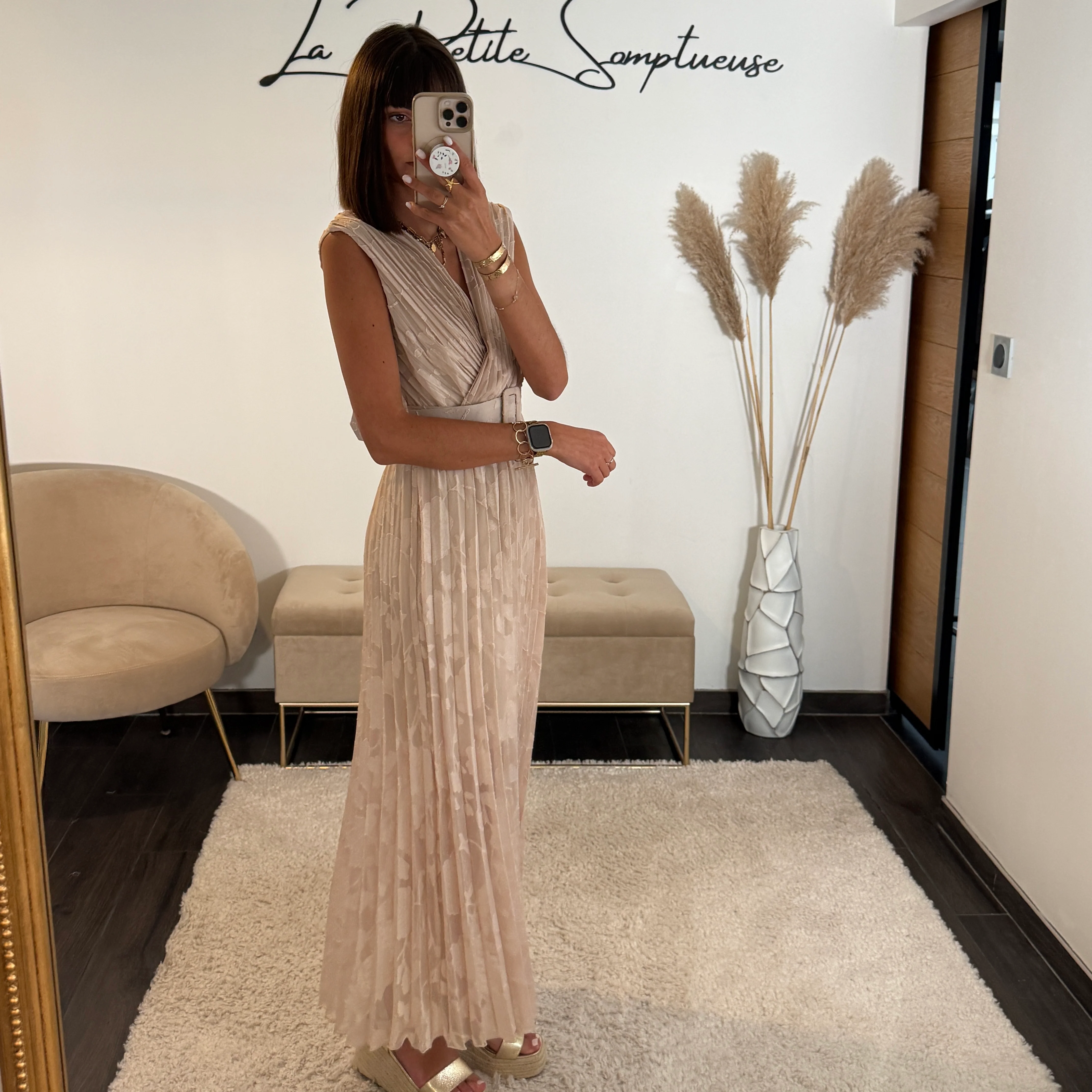 ROBE BEIGE LUCILE - Image 2