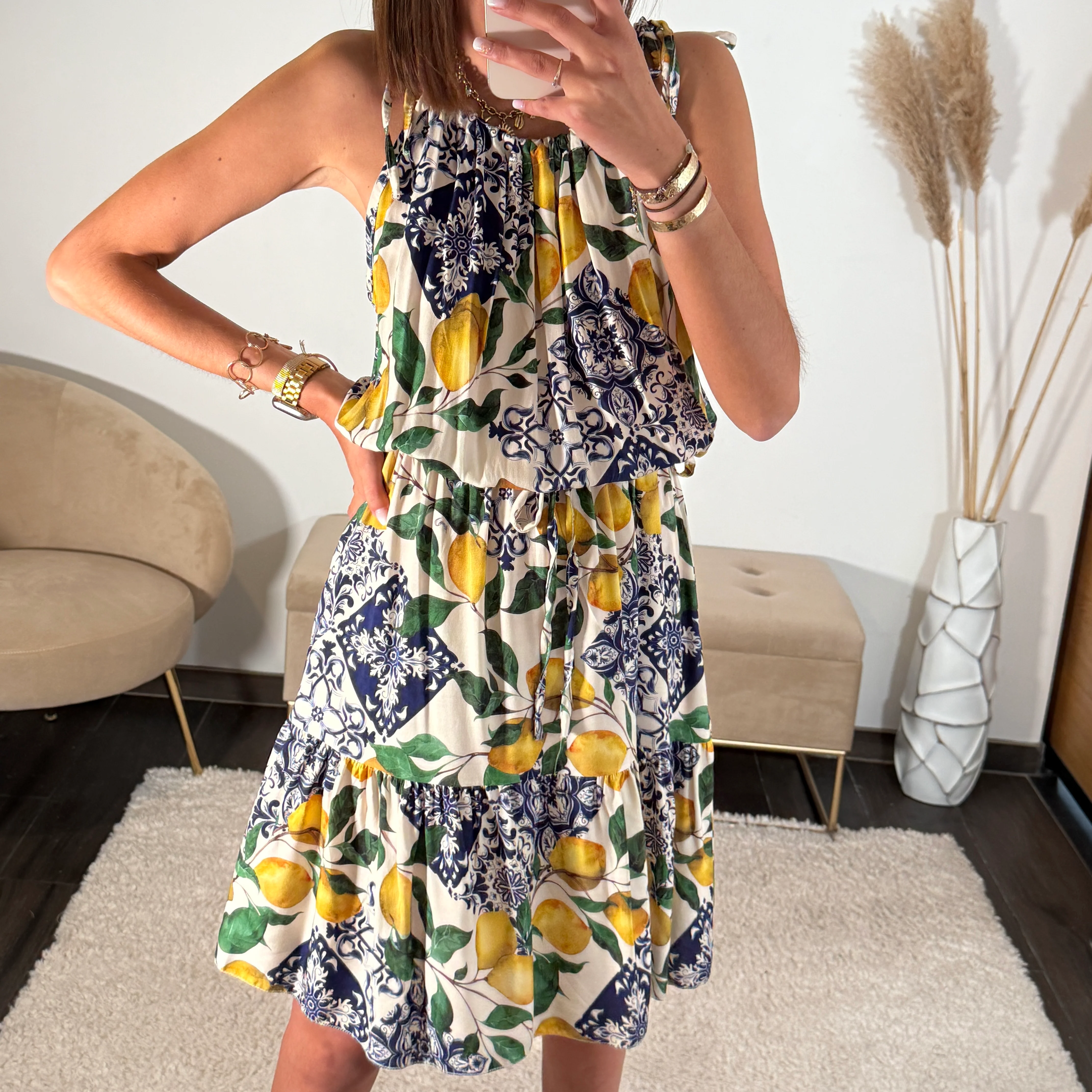 ROBE CITRON BLUE - Image 2