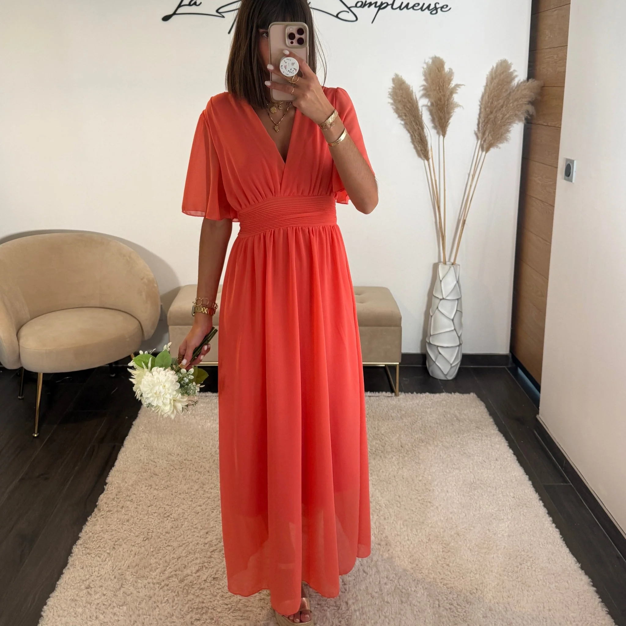 ROBE CORAIL LISON