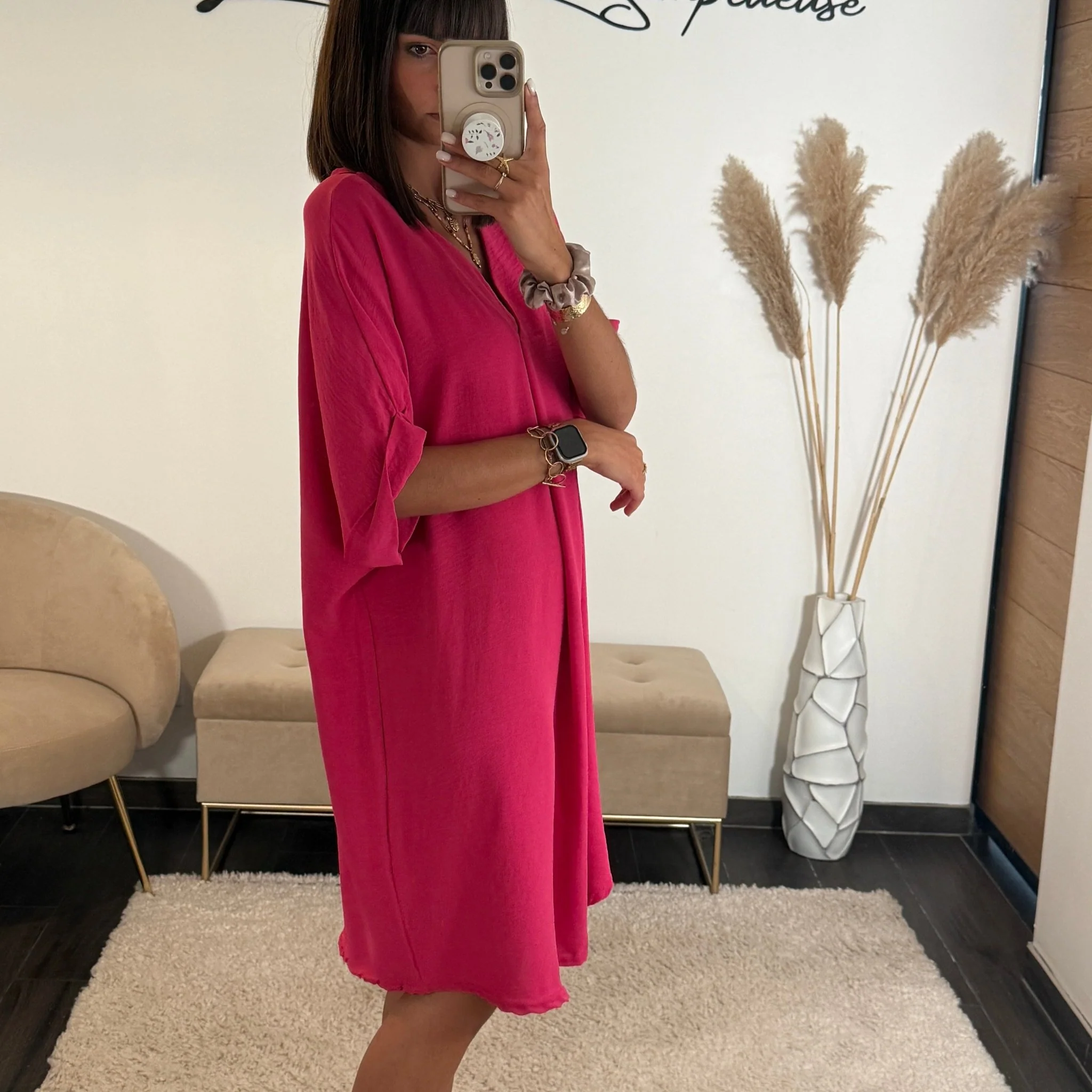 ROBE FUCHSIA CHARLIZE - Image 2