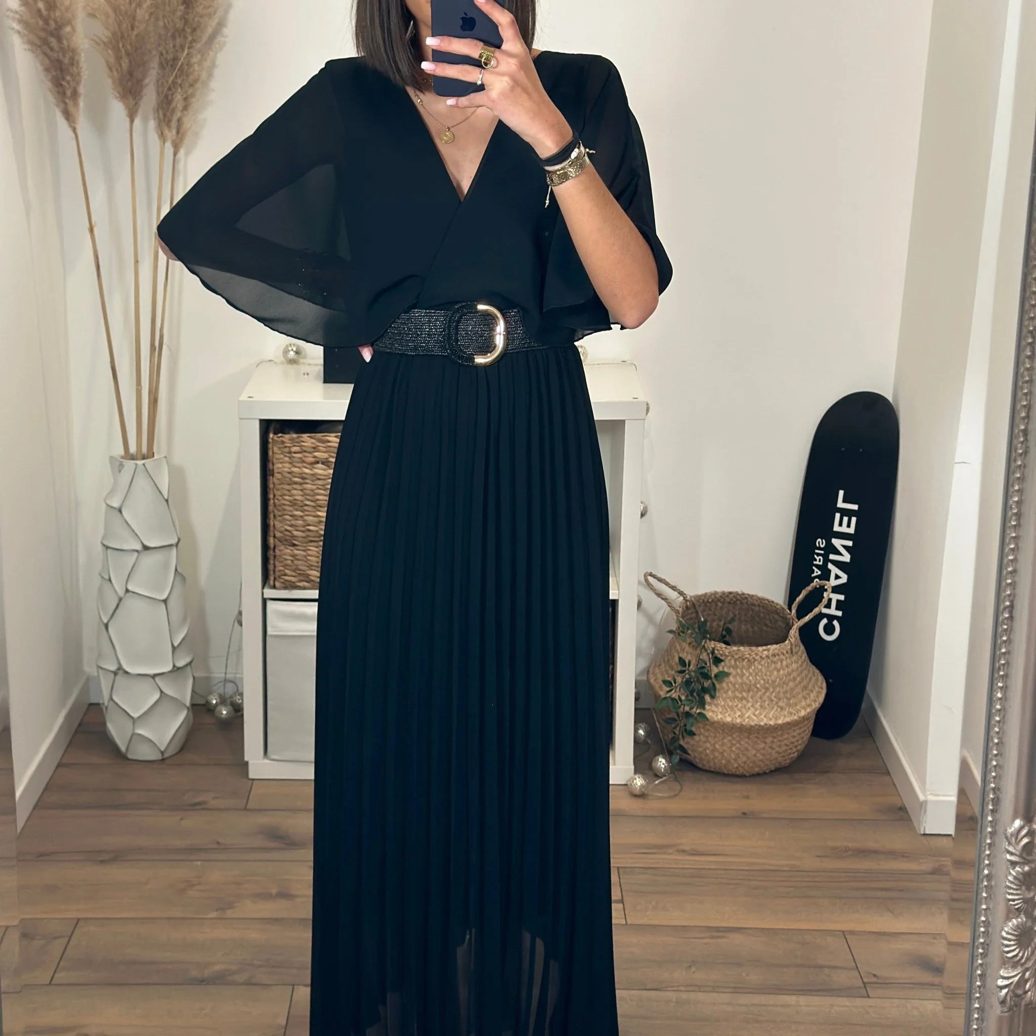 ROBE LONGUE NOIRE JULIA - Image 7