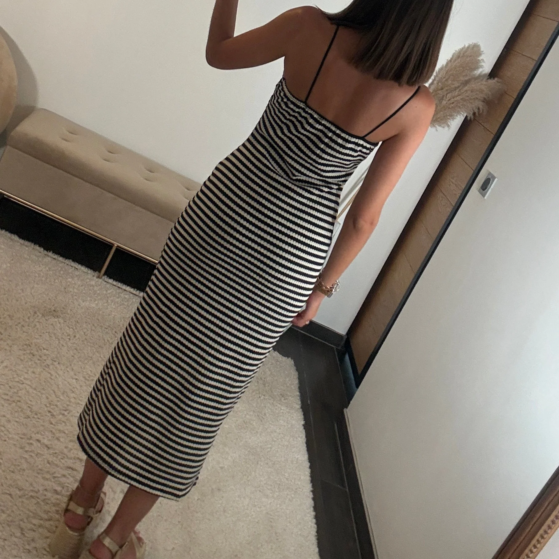 ROBE MARINIERE NOIR LOU - Image 2