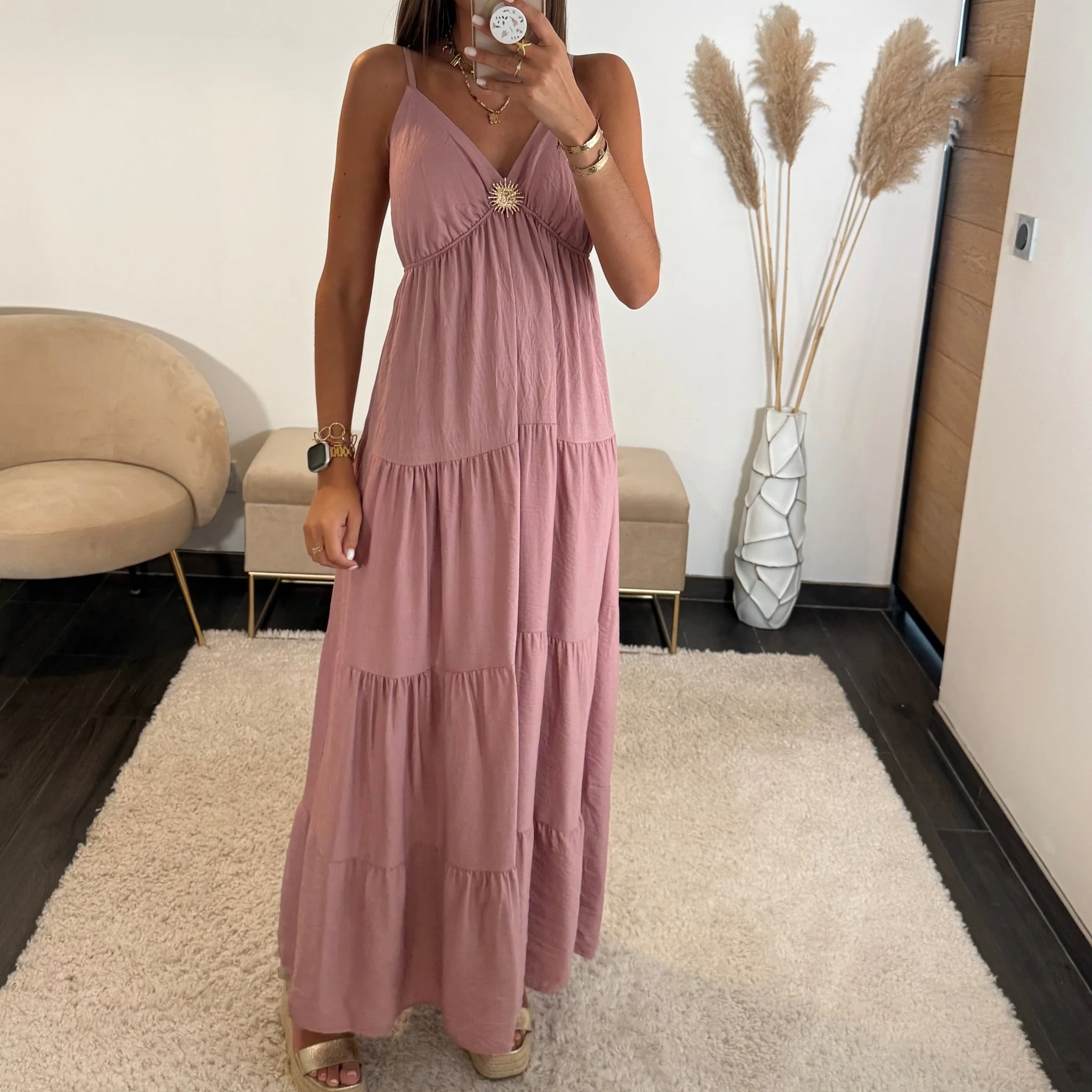 ROBE ROSE SOLEIL