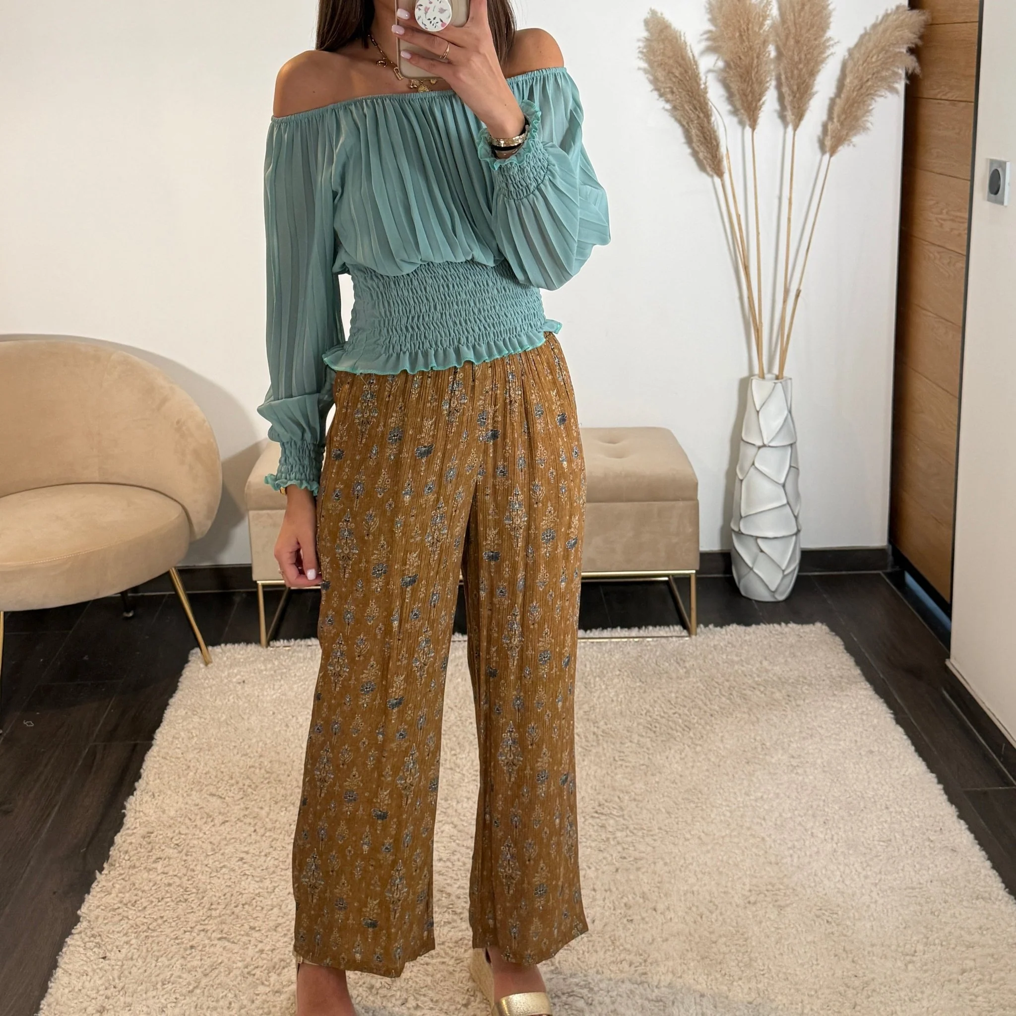 TOP BARDOT BLEU - Image 2