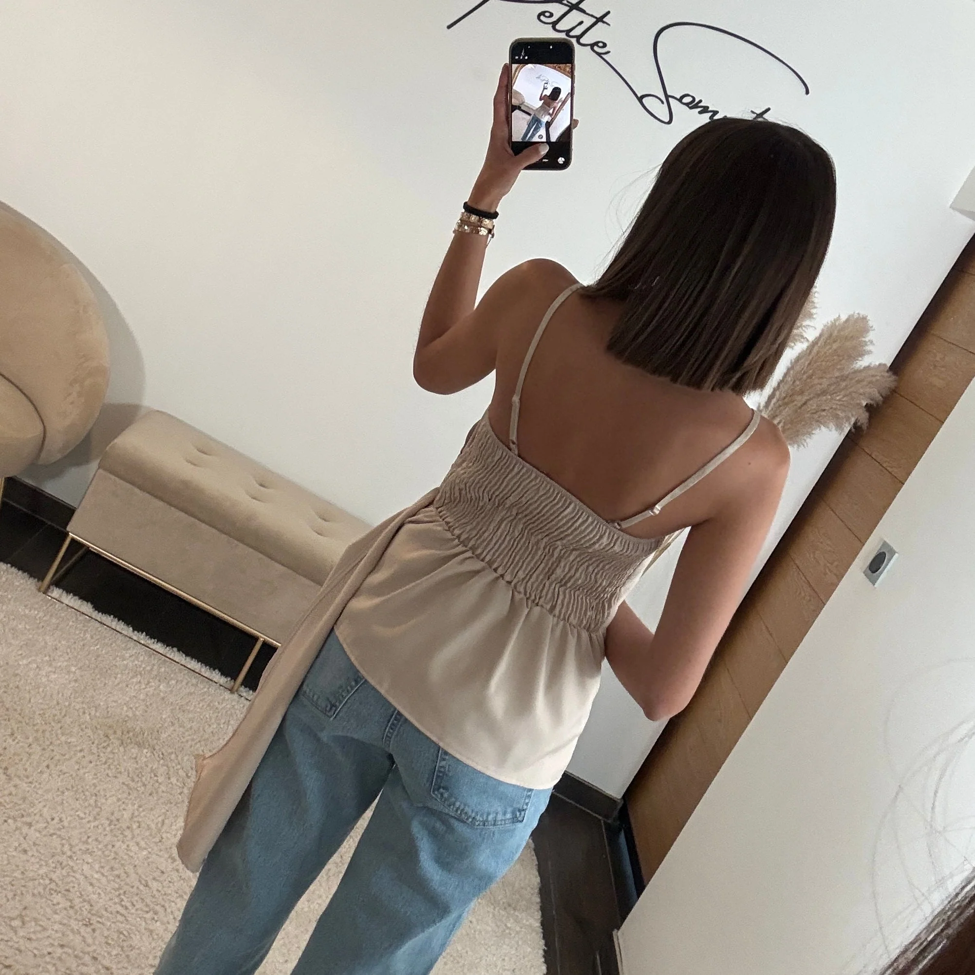 TOP BEIGE RUBAN - Image 3