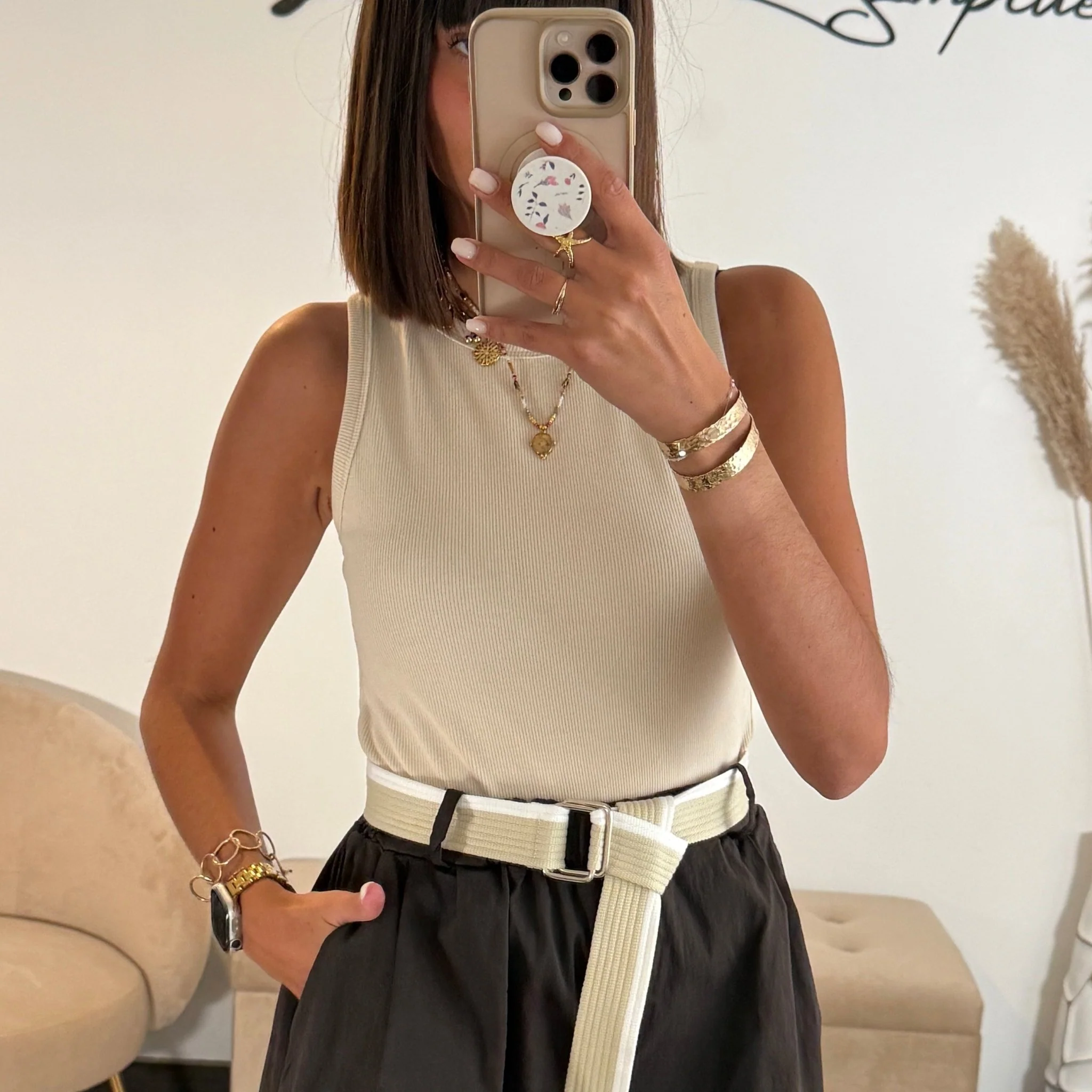 TOP BEIGE SOREN