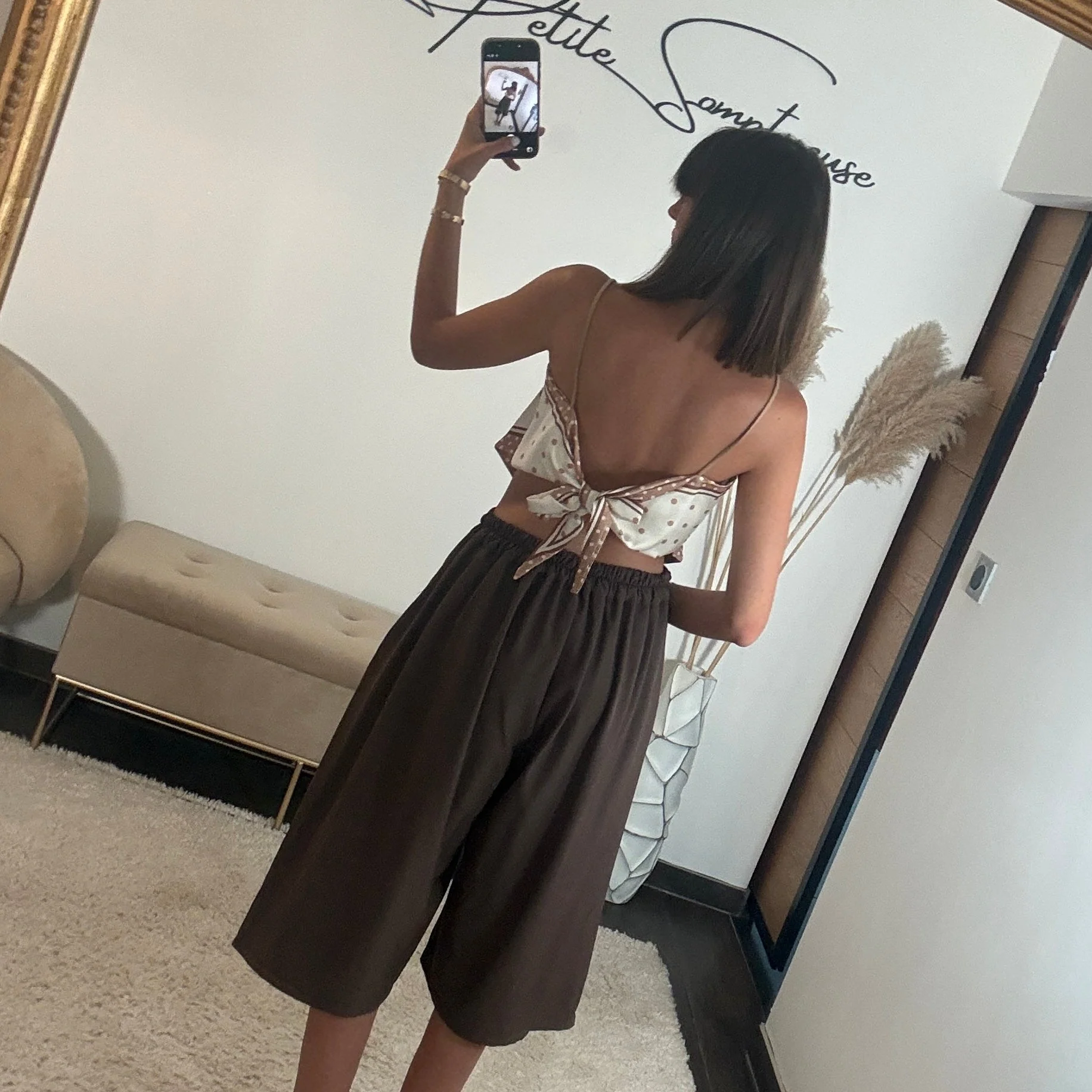 JUPE CULOTTE CHOCO - Image 3